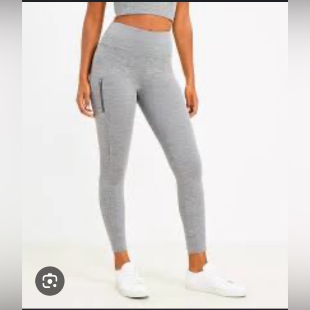 LOU & GREY EXERCISE LOUNGE SET SPORT BRA TOP & LEGGING SZ SMALL TOP MED LEGGINGS - Picture 2 of 16